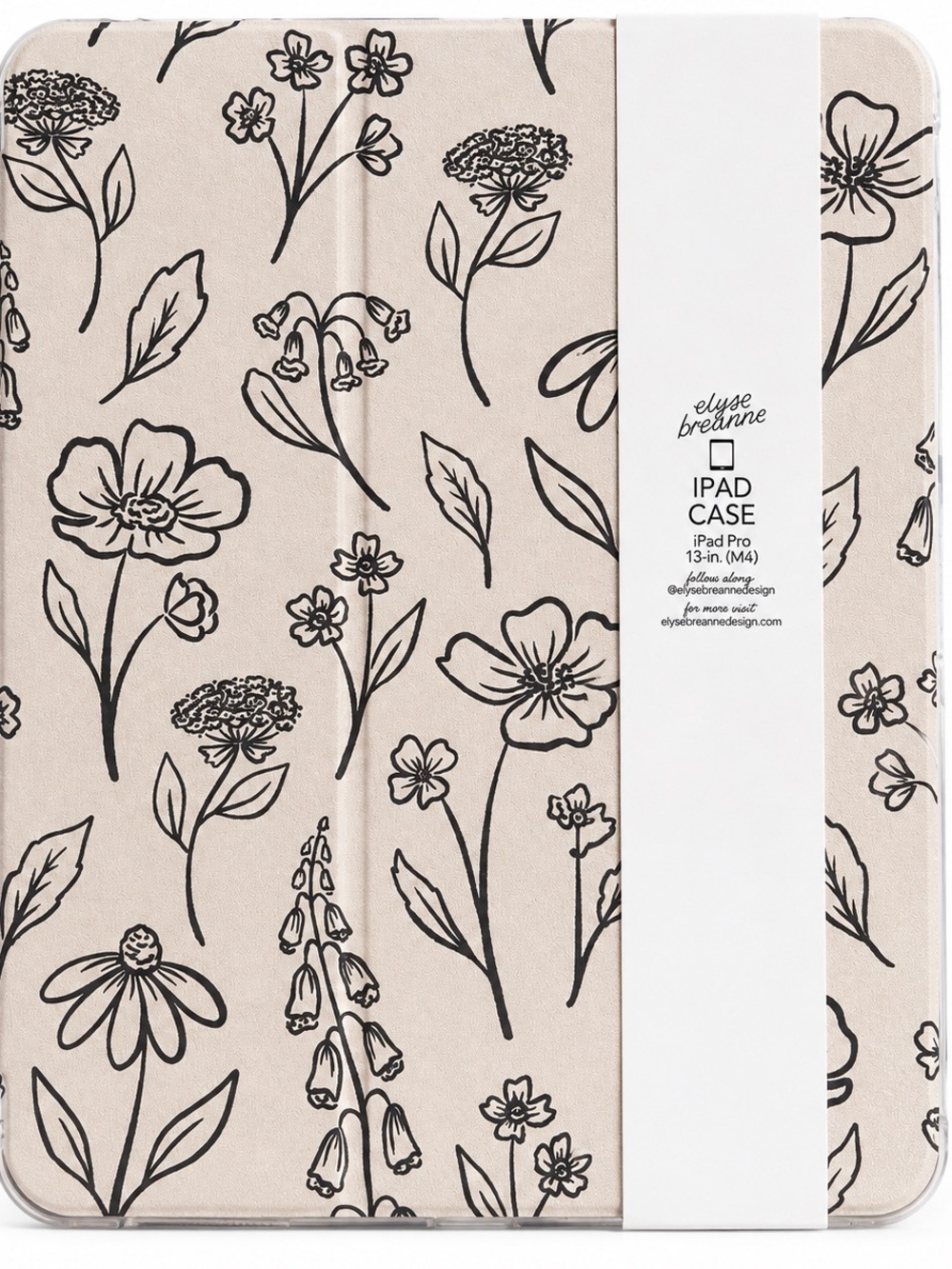 Elyse Breanne Pressed Floral iPad Pro 13” M4 Case